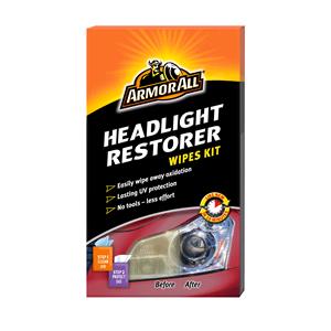 Glass Care, ArmorAll Headlight Restorer Wipes Kit, ARMORALL