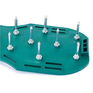 Lawn Aerator Shoes with Plastic Buckle Strap - 45mm Spikes