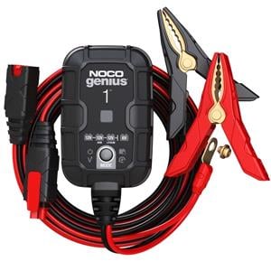 Battery Charger, NOCO Genius Smart Battery Charger   6V and 12V   1A, NOCO