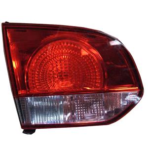 Lights, Left Rear Lamp (Dark Red Type, Inner, On Boot Lid) for Volkswagen GOLF VI 2009 on, 