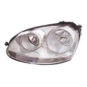 Lights, Left Headlamp (Chrome Bezel) for Volkswagen JETTA III 2004 2009, 