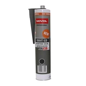 Body Repair and Preparation, Gravit 630 - Polyurethane Sealant, Black, 310ml, Novol