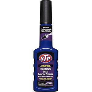 Fuel Additives, STP High Mileage Diesel Injector Cleaner   200ml, STP