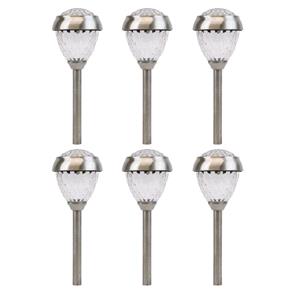 Outdoor Lights, Crown Solar Stake Lights   Pack of 6, Streetwize