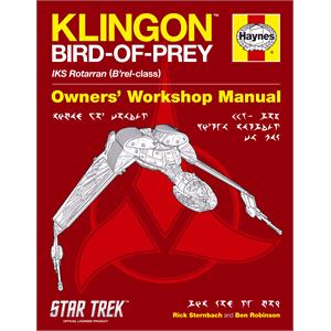 Haynes DIY Workshop Manuals, Haynes Science Fiction Manual   Klingon Bird of Prey, Haynes