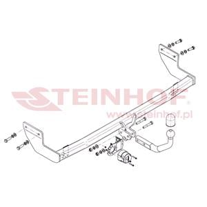 Tow Bars And Hitches, Steinhof Towbar (fixed with 2 bolts) for Hyundai ix20, 2010 Onwards, Steinhof