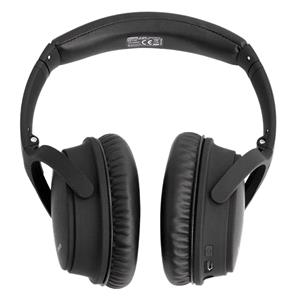 Headphones, Streetz Bluetooth Noise Cancelling Headphones   Black, Streetz