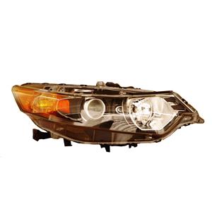 Lights, Right Headlamp (Halogen, Takes HB3/H1 Bulbs, With Amber Indicator) for Honda ACCORD IX Estate 2008 2011, 
