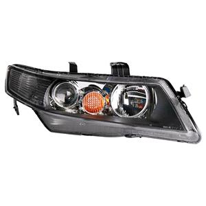 Lights, Right Headlamp (With Amber Indicator, Halogen, Takes H1/H1 Bulbs) for Honda ACCORD VIII Tourer 2003 2005, 