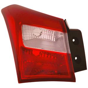 Lights, Left Rear Lamp (Outer, On Quarter Panel, Conventional Bulb Type) for Hyundai i30 Hatchback 2012 2016, 