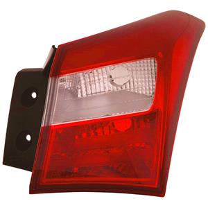 Lights, Right Rear Lamp (Outer, On Quarter Panel, Conventional Bulb Type) for Hyundai i30 Coupe 2012 2016, 