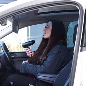12V Portable Hair Dryer and Windscreen Defroster