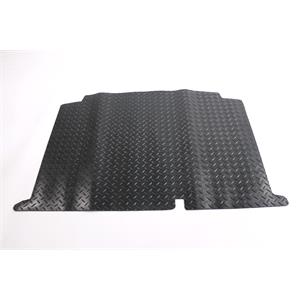 Car Mats, Rubber Tailored Boot Liner in Black for Volkswagen Polo 2009 2017   1 Piece   No Clips, Boot Mat
