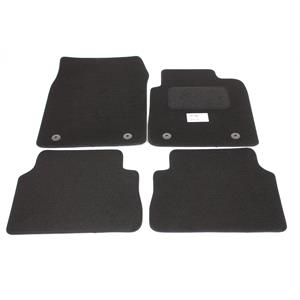 Car Mats, Tailored Car Floor Mats in Black for Opel Vectra C 2002 2008   2 Clips In Driver And 2 Clips In Passenger, Tailored Car Mats