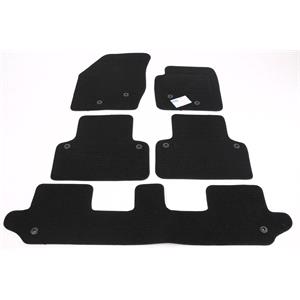 Car Mats, Tailored Car Floor Mats in Black for Volvo XC90 2002 2014   with Clips, Tailored Car Mats