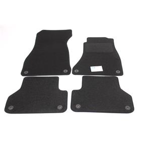 Car Mats, Tailored Car Floor Mats in Black for Audi A4 Allroad  2016 Onwards   Alternative Version That Covers Storage Trays, Tailored Car Mats