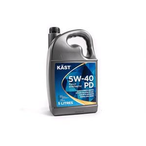 Engine Oils and Lubricants, KAST 5w40 PD Fully Synthetic Engine Oil - 5 Litre, KAST