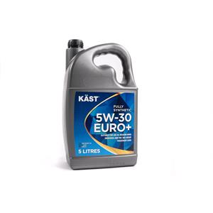 Engine Oils and Lubricants, KAST 5w30 Euro+ Fully Synthetic Engine Oil - 5 Litre, KAST