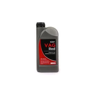 Engine Oils and Lubricants, Kast VAG Red Ready to use Coolant and Antifreeze 1 Litre, KAST