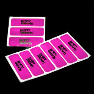 Hi Vis, Hi Vis  Reflective Neon Sticker 70x22mm in Pink, Safety Maker