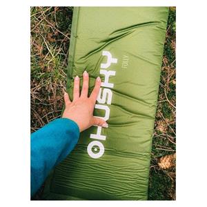 Husky Folly Self Inflating Sleeping Mat 2.5cm Insulating Layer - Bright Green