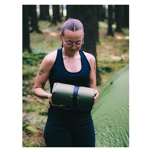 Husky Folly Self Inflating Sleeping Mat 2.5cm Insulating Layer - Bright Green