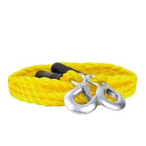 Travel and Touring, Tow Rope (Braided)   Yellow   3 Tonne, Streetwize