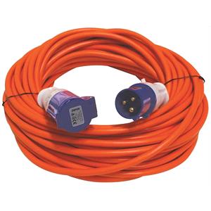 Extension Leads, 230V 25m 3 Pin Plugs Extension Cable, Streetwize