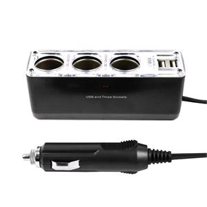 Chargers And Power Supply, Streetwize 12V Triple Socket Adaptor & Twin USB, Streetwize