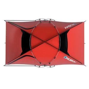 Husky Felen Expedition Tent - 3-4 Man - Red