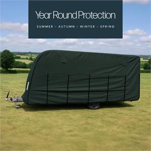 Caravan Cover 4 Layers 150GSM 17ft - 19ft/5.2m - 5.8m (Large)