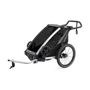 Bicycle Trailers, Thule Chariot Lite Single Bicycle Trailer & Stroller   Vintage Green, Thule