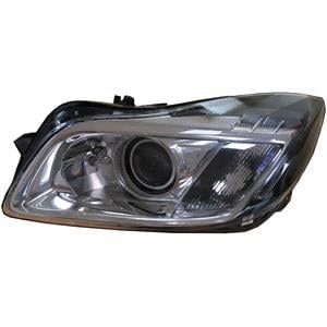 Lights, Left Headlamp (Bi Xenon, Takes D1S / H11 Bulbs, Supplied Without Motor & Bulbs, Original Equipment) for Opel INSIGNIA Hatchback 2008 2013, 