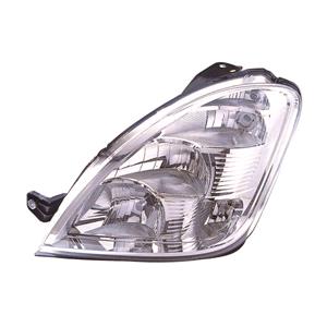 Lights, Left Headlamp (Halogen, Takes H7 / H1 Bulbs, Supplied With Bulbs, Supplied With Load Levelling Motor, Original Equipment) for Iveco DAILY V Dumptruck 2011 on, 