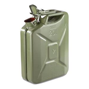 Jerry and Fuel Cans, Metal Jerry Can   Green   20L, 