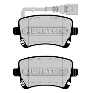 Brake Pads, JURATEK Rear Brake Pads (Full set for Rear Axle), JURATEK