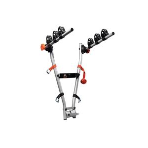 Bike Racks, Aguri Jet 3 silver tow bar mounted bike rack (hang-on) - 3 bikes, Aguri