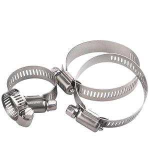 Hose Clips and Jubilee Clips, Firstline Stainless Steel Clamps 30mm   Pack of 10, Firstline