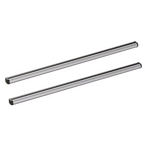 Roof Racks and Bars, Nordrive Aluminium Kargo Plus Roof Bars (135cm) for Ford TRANSIT COURIER Box Body/MPV 2023 Onwards, with built in fixpoints, NORDRIVE