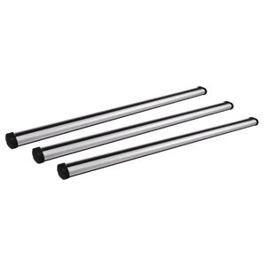 Roof Racks and Bars, Nordrive 3 Aluminium Cargo Roof Bars (180 cm) for Renault TRAFIC Van 1989 2001, with Rain Gutters (22 37cm fitting kit, see image)  , NORDRIVE