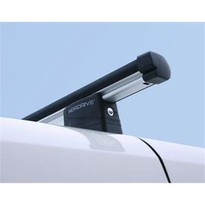 Complete Nordrive Aluminium 3-Bar System for commercial vans, Supplied with locks and keys