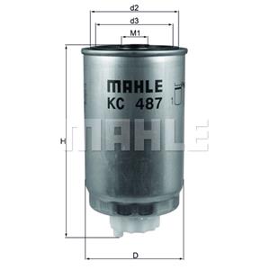 Fuel Filters, MAHLE Fuel Filter   KC487, Mahle Original