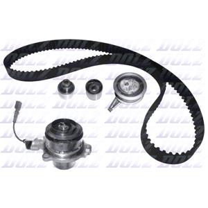 Timing Belts, DOLZ Timing Belt Kit with Water Pump   KD153V, DOLZ
