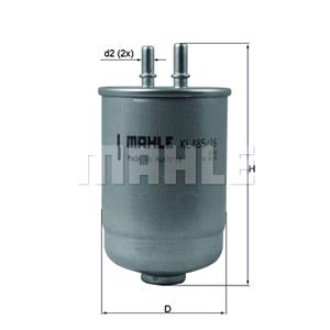 Fuel Filters, MAHLE Fuel Filter   KL485/16D, Mahle Original