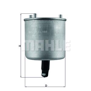 Fuel Filters, MAHLE Fuel Filter   KL788, Mahle Original