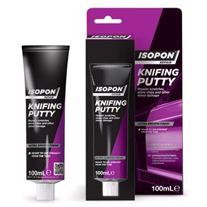 Body Repair and Preparation, ISOPON Scratch and Stone Chip Knifing Putty   100ml, ISOPON