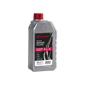 Brake Fluid, Brembo DOT 4 Low Viscosity Brake Fluid   500ml, Brembo