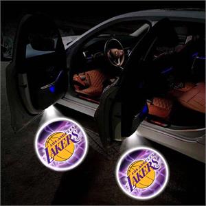 Special Lights, LA Lakers Car Door LED Puddle Lights Set (x2)   Wireless, 