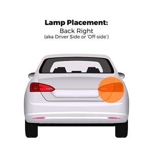 Lights, Right Rear Lamp (Outer, On Quartet Panel, Halogen, Supplied With Bulbholder, Original Equipment) for Ford KUGA 2016 to 2019, 