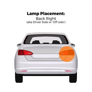 Lights, Right Rear Lamp (Saloon, Original Equipment) for Nissan PRIMERA 200 on, 